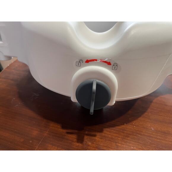 Drive Medical RTL12027RA 2-in-1 Raised Toilet Seat with Removable Padded Arms, - Picture 7 of 9